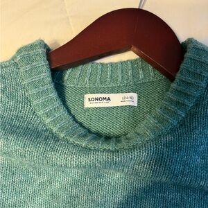 Sonoma Aqua Knit Pullover